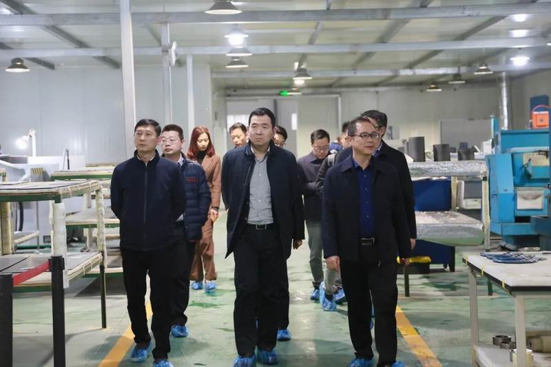 廣西北部灣國(guó)際港務(wù)集團(tuán)有限公司黨委委員、副總經(jīng)理馬正國(guó)一行蒞臨隆華考察交流